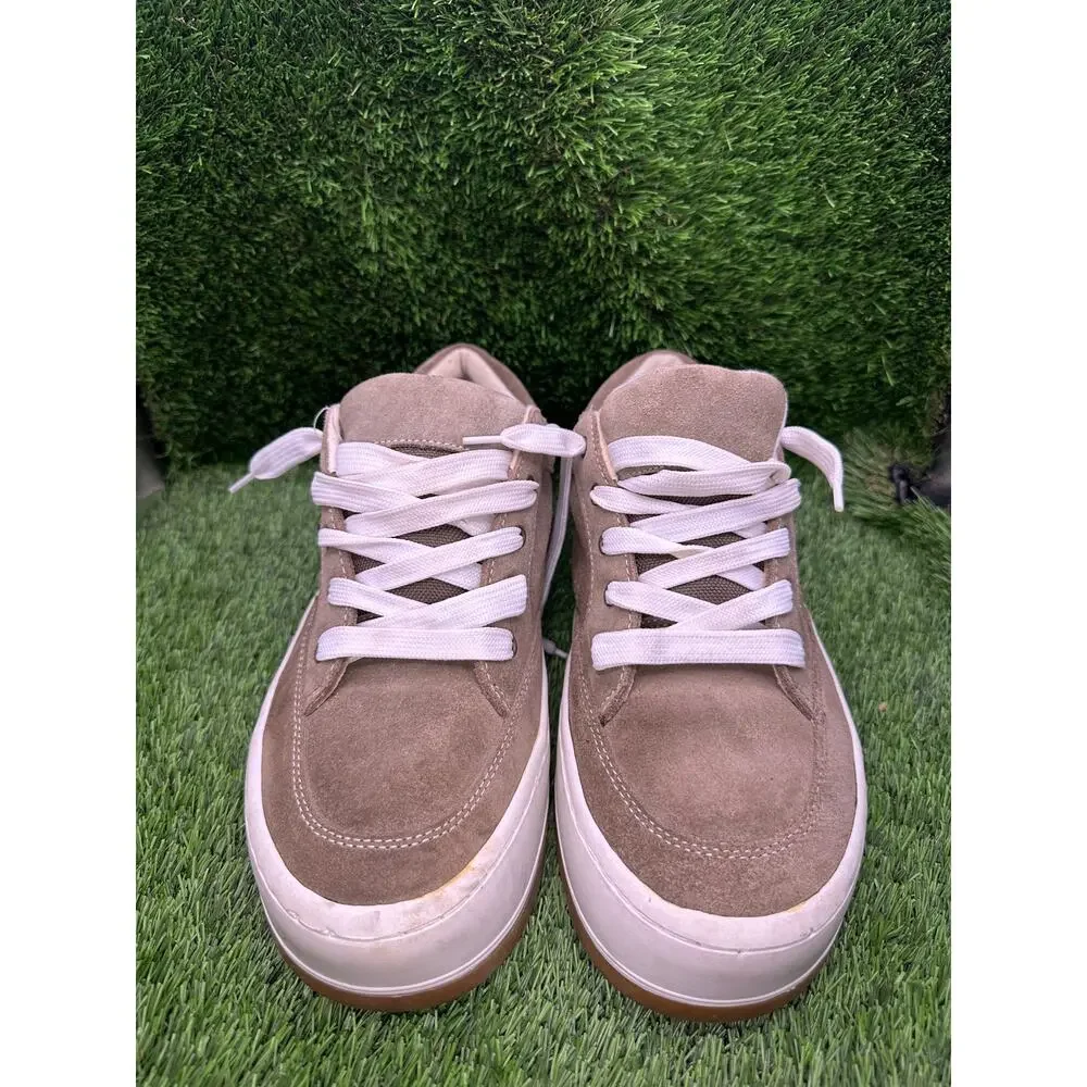 Cross Colour Athletic Sneaker Shoes Mens 13 Brown Suede Skateboarding Streetwear